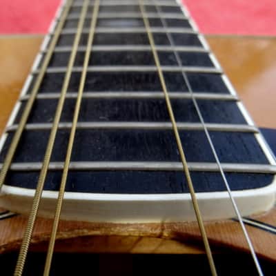 Yamaha FG-345 FG345 Excellent Conditions with low action and excellent sound 1980 Natural image 11
