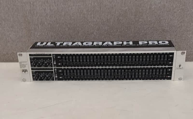 Behringer Ultragraph Pro FBQ3102 Dual 31 Band Graphic Equaluzer W/FBQ Feedback image 1