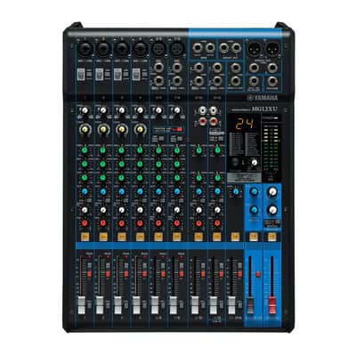 Yamaha MG12XU 12-Input 4-Bus Mixer Bundle with Cables image 3