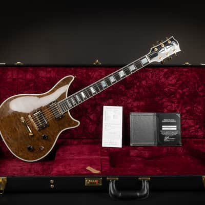 2017 Gibson Custom Shop Modern Double Cut Custom - DC Rust | USA Limited Edition 1 / 25 Apex Headstock "AAA" Quilt Top| CoA OHSC image 2