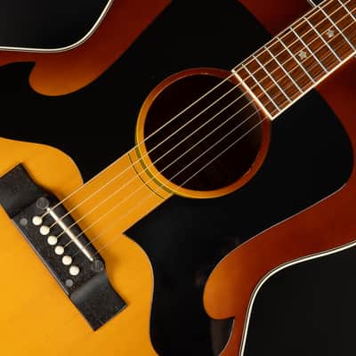 1976 Ibanez Concord 754 - Sunburst | Japan Lawsuit Era Vintage SJ-180 Everly Brothers Jumbo Open Book Headstock | Case image 6