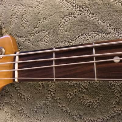 Lefty Fender Vintage Jazz JB62  3 Tone Sunburst image 8