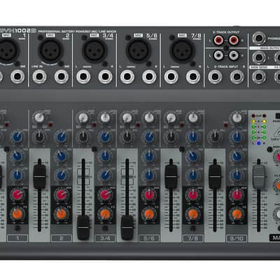 Behringer Xenyx 1002B 10-Input Battery Powered Portable Mixer