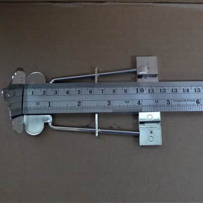 Genuine Hofner Chrome Tailpiece for Beatle Bass Guitar HCT-500/1 HCT500/1 Contemporary image 5