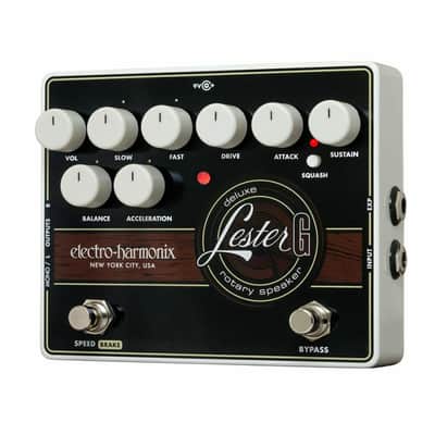 Immagine Electro-Harmonix Lester G Digital Deluxe Stereo Rotary Speaker Emulator Pedal - 1