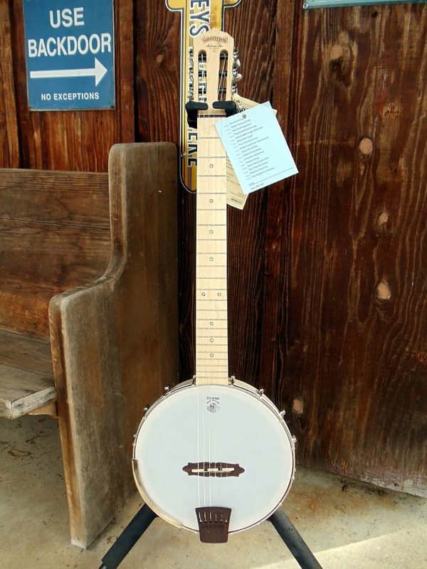 Deering Goodtime Solana 6 Acoustic Electric 6-String Guitar Banjo