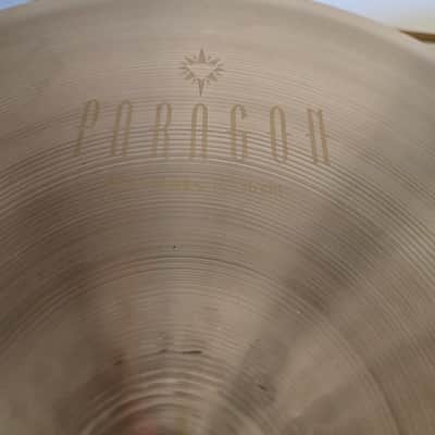 Sabian 14" Paragon Neil Peart Signature Series Hi Hats 2004 - Natural image 5