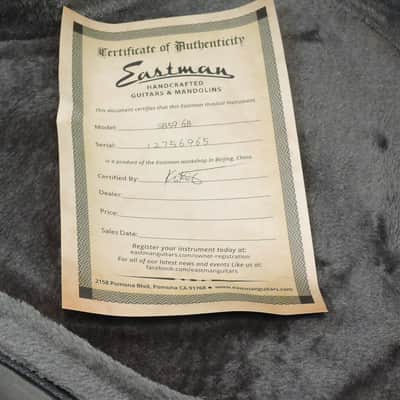 Eastman SB59 2023 - Goldburst image 10
