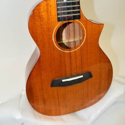 Enya EUT-M6 Solid Mahogany Tenor Ukulele w/ Bag image 3