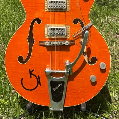 Gretsch G6120RHH Reverend Horton Heat 2005 - Present - Vintage Orange image 1
