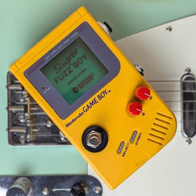 Raygun FX Gameboy Fuzz Pedal - Super Fuzz Boy YELLOW Edition image 2