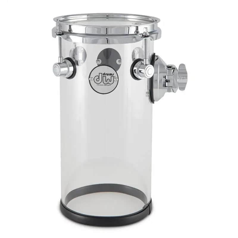 DW Design Rata Tom 6x12 Clear Acrylic image 1