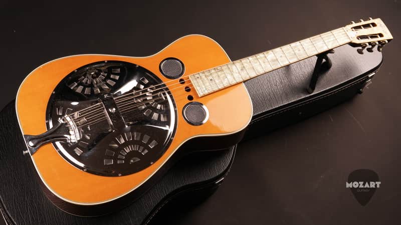 Greco D-80 Resonator 1989 MIJ – Pearloid Fingerboard – Ultra Rare Factory Spec – K8948605 – Japan Domestic image 1