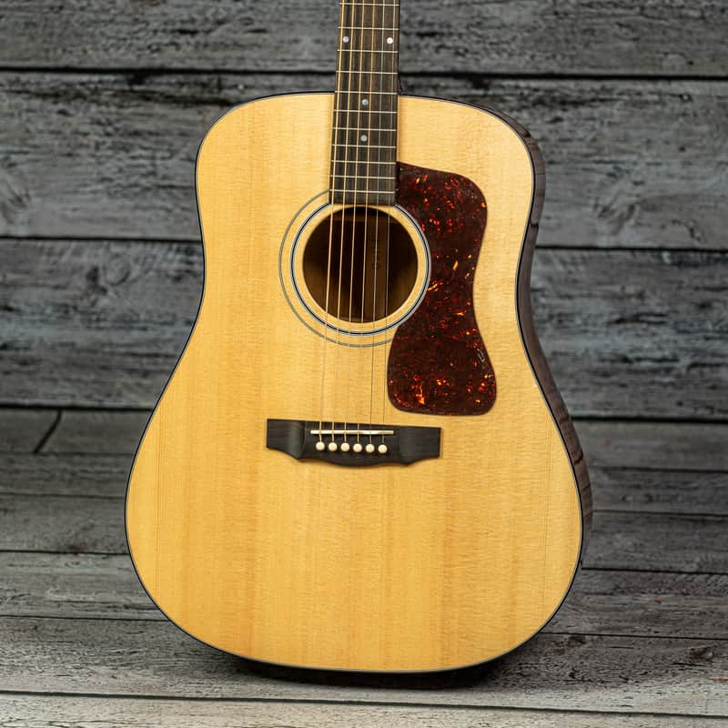 Guild D-40 Traditional Natural Dreadnought - Natural Nitro image 1