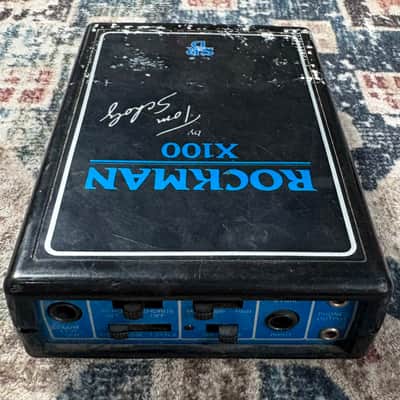 1980s SR&D Rockman X100 By Tom Scholz Vintage Guitar Headphone Amplifier image 5