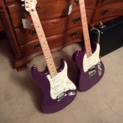 Fender Custom Shop Masterbuilt Mike Eldred 2 of 2 Set Stratocaster and Telecaster 1999 RARE Roswell Desert Sunset image 1