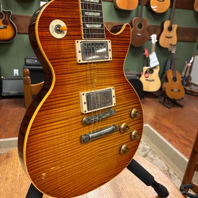 1996 Gibson Custom Shop Historic ‘59 Les Paul Reissue Killer Flametop image 3