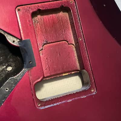 1991 Japan Ibanez RG560 Violet Pearl Guitar Body Floyd Ready & Neckplate image 16