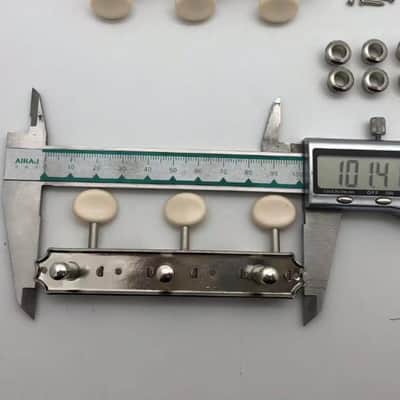 Vintage 3R3L Machine Heads Guitar Tuning Peg Set image 10