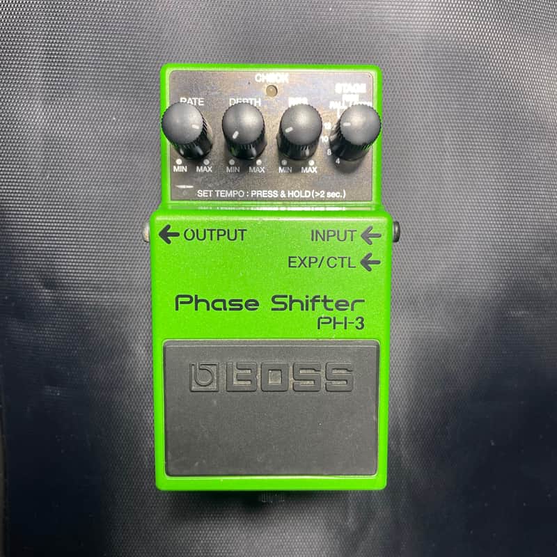 Boss PH-3 Phase Shifter (Dark Gray Label) 2000 - Present - Green image 1