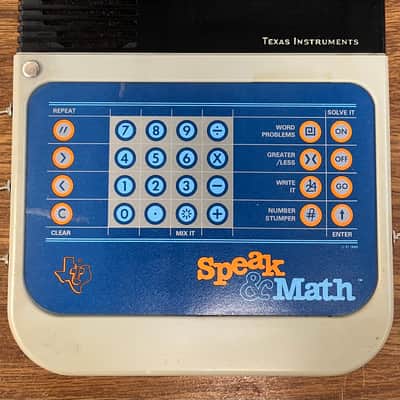 Circuit Bent Modified Texas Instruments Speak & Math (Spell) image 1