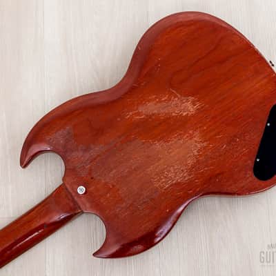 1964 Gibson EB-0 Vintage Short Scale Bass Cherry, 100% Original w/ Case image 14