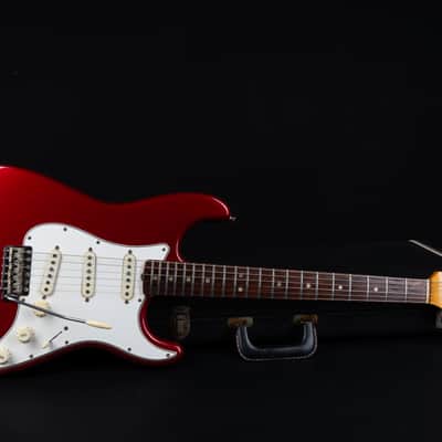 1965/1966 Fender Stratocaster - Candy Apple Red image 11