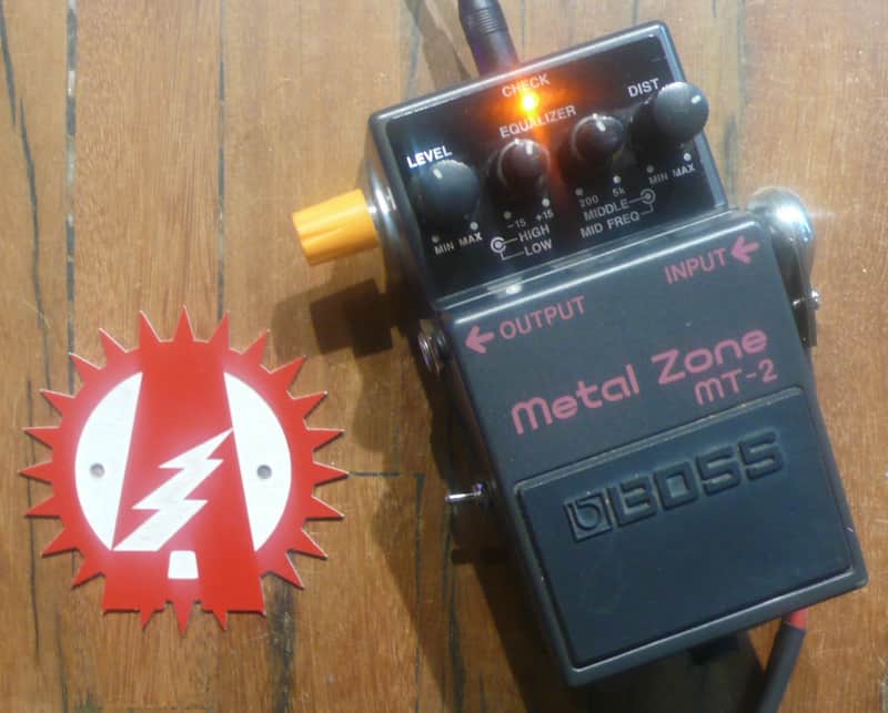 Alchemy Audio Modified Boss MT-2 Metal Zone Distortion Effects Pedal Mod (Clean Blend!) image 1