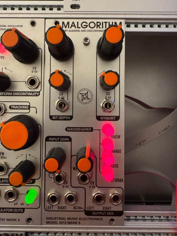 Industrial Music Electronics The Harvestman Malgorithm MKII 2010s - Silver
