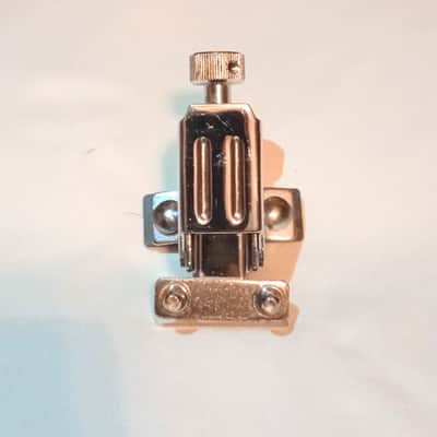 UNMARKED PICCOLO SNARE DRUM STRAINER/THROW OFF 90's - CHROME - FREE SHIP TO C-USA! image 6