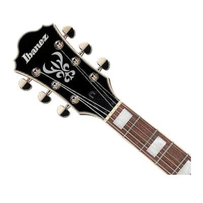 Ibanez AG75GBS AG Standard Hollow Body Electric Guitar - Brown Sunburst image 4