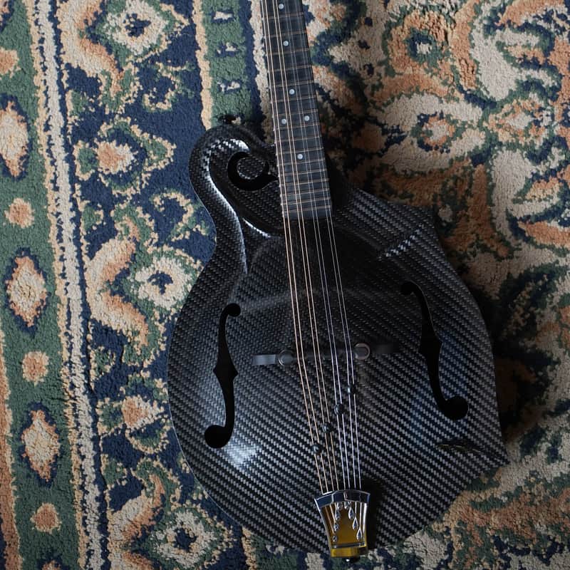 KLOS X_MF_DA Full Carbon Fiber F-Style Acoustic Mandolin #5148 Bild 1