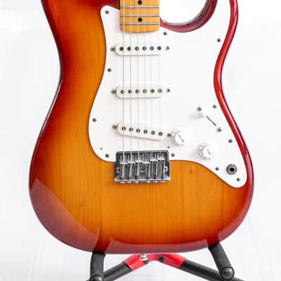 1983 Fender Dan Smith era Stratocaster Hardtail in Sienna Sunburst image 2
