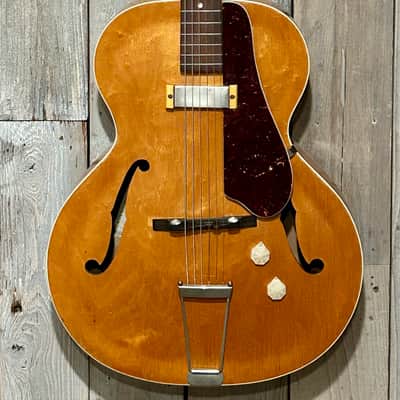 1950's Epiphone Century E422 Hollowbody Natural Blonde Arch Top Jazz Box, Pro Setup & Ships Fast ! image 2