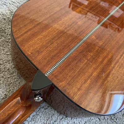38 Inch Parlor Style Acoustic Guitar, Spruce Top Body, Mahogany Neck image 10