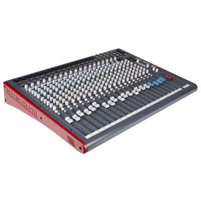Allen & Heath ZED-24 24 Channel Multipurpose PA Live Mixer w Cables Package image 4