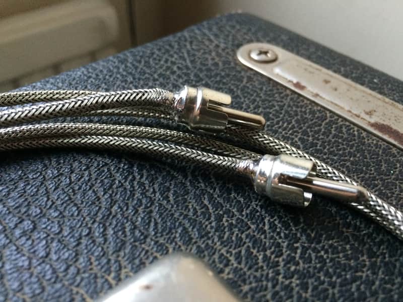 Vintage Style Blackface Princeton Reverb Cables for Fender amps image 1