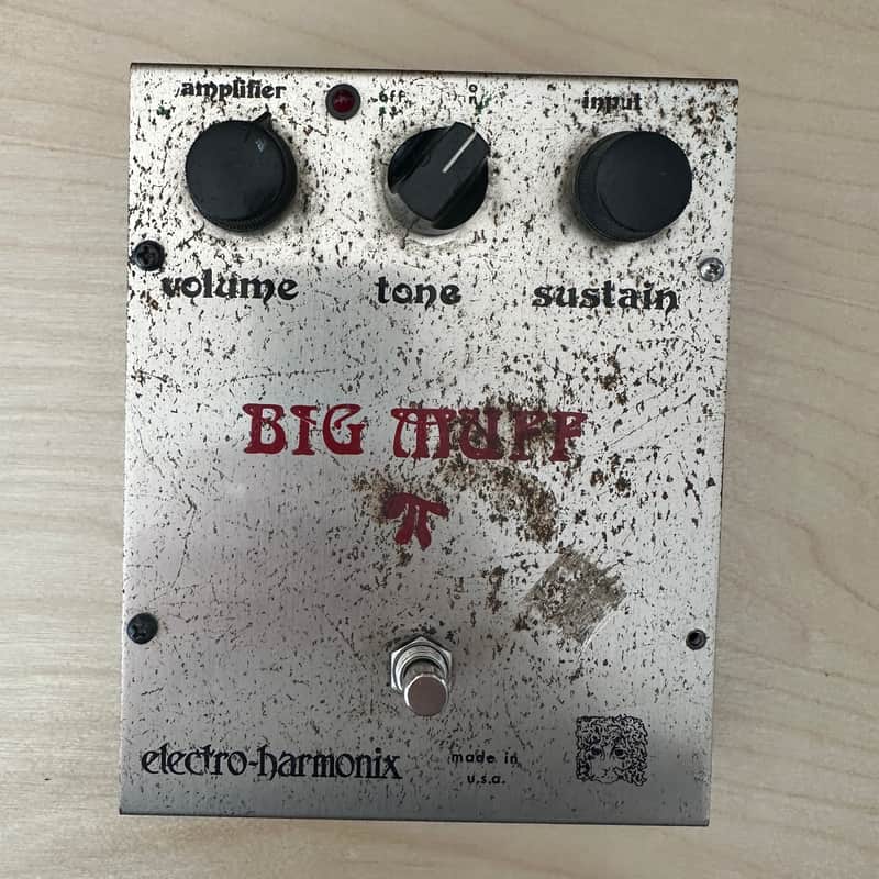 Electro-Harmonix Big Muff Pi V2 (Ram's Head) 1973 - 1977 - Silver image 1