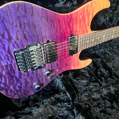 Suhr NAMM Piece Modern Carve Top Stunning Purple Gradient image 13