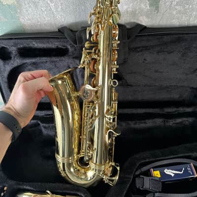John Packer JP041 Eb Alto Saxophone with Selmer S80 C* Mouthpiece and Rovner Ligature image 9
