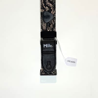 Snake Outdoor Cotton Canvas guitar strap w/ matching guitar pick holder handmade by MattS Design & Effect image 3