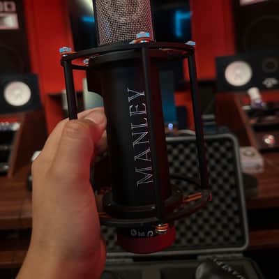 Manley Labs Reference Cardioid Large Diaphragm Tube Condenser Microphone 2010s - Black image 1