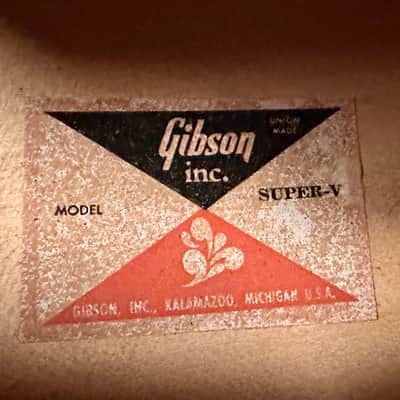 Gibson Super V CES 1980 - Sunburst image 24