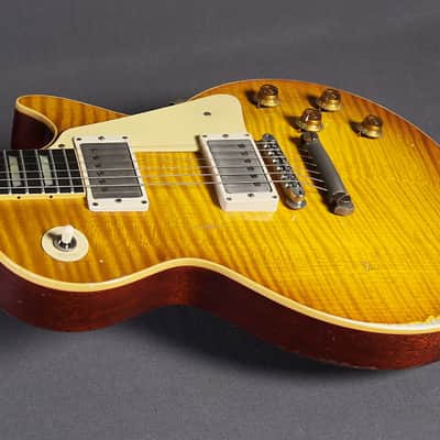 Gibson Les Paul 1959 Standard Reissue Murphy Lab Ultra Heavy Aged Dirty Lemon Burst #933112 image 4