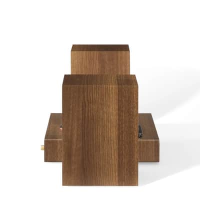 Crosley Alto Shelf System CR7019A With 3 Speed Turntable + Built-in Bluetooth, Walnut -NEW image 7