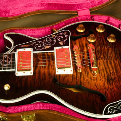 Gibson Les Paul Super Custom Carved Art Piece Electric Guitar image 23