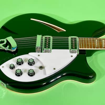 Rickenbacker 360/12 1990 - Jetglo Black RARE! image 4