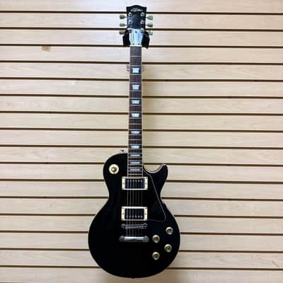 Aria 1970's LP Style Guitar Made in Japan Black image 1