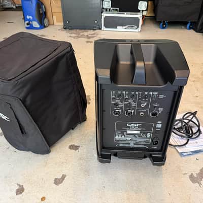 QSC CB10 10-inch 10” Compact Battery-Powered 90° PA DJ Loudspeaker w/ Cover image 4
