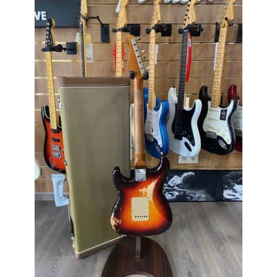Fender Custom Shop Limited Edition 59 Stratocaster Heavy Relic Chocolate 3-Color Sunburst image 6
